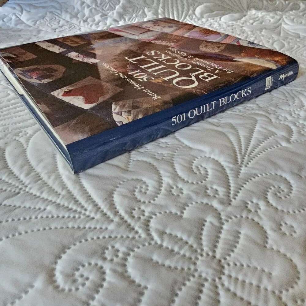 Better Homes & Gardens 501 Quilt Blocks Hardcover Book 1994 Edition
